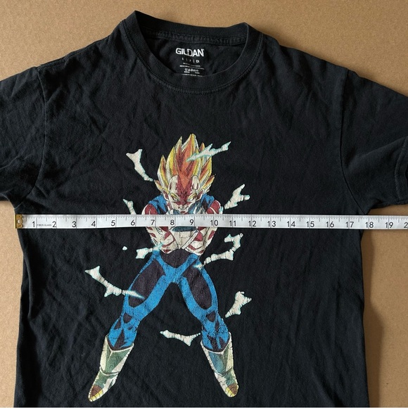 Dragon Ball Z Majin Vegeta Super Saiyan T-shirt Size Small Short Sleeve Crewneck - Picture 5 of 6